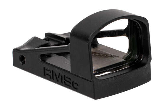 Shield Sights RMS-C reflex mini sight with 4 MOA dot is a compact option for pistol slides.